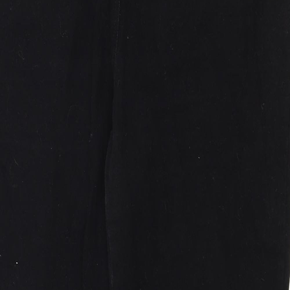Sugar Crisp Womens Black Cotton Straight Jeans Size 20 Regular