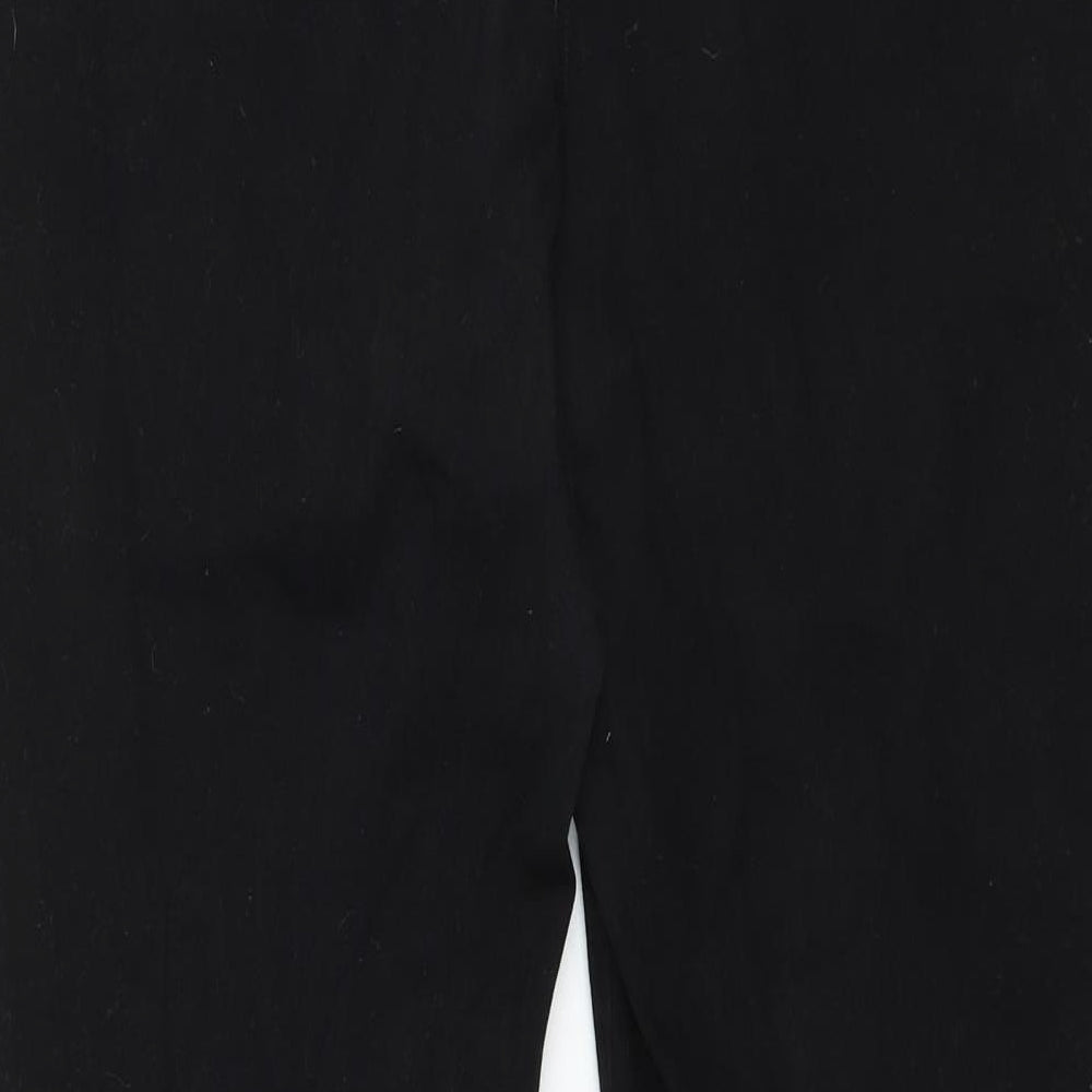Sugar Crisp Womens Black Cotton Straight Jeans Size 20 Regular