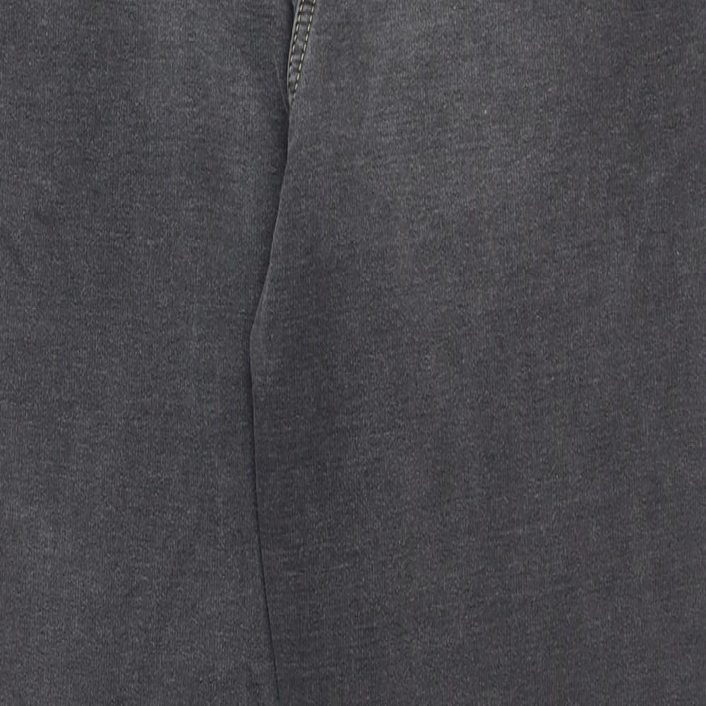 NEXT Womens Grey Cotton Skinny Jeans Size 18 Regular