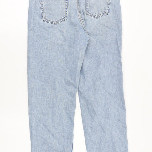 BDG Womens Blue Cotton Straight Jeans Size 24 in Regular Zip