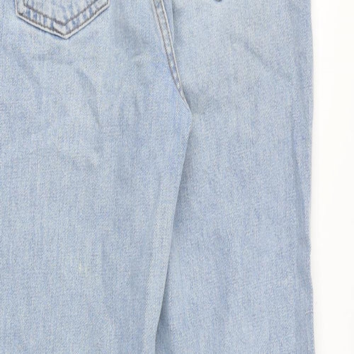 BDG Womens Blue Cotton Straight Jeans Size 24 in Regular Zip