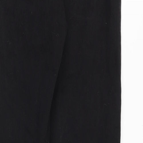 Denim & Co. Womens Black Cotton Jegging Jeans Size 12 Slim Zip