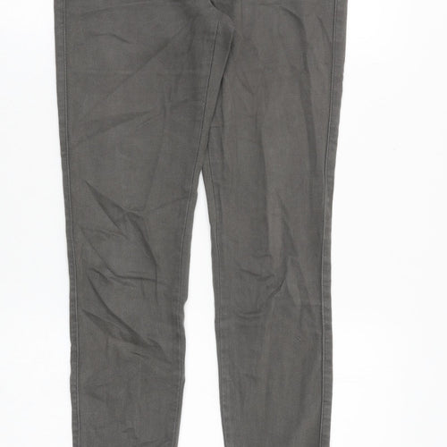 Sisley Womens Green Cotton Skinny Jeans Size 26 in Slim Zip
