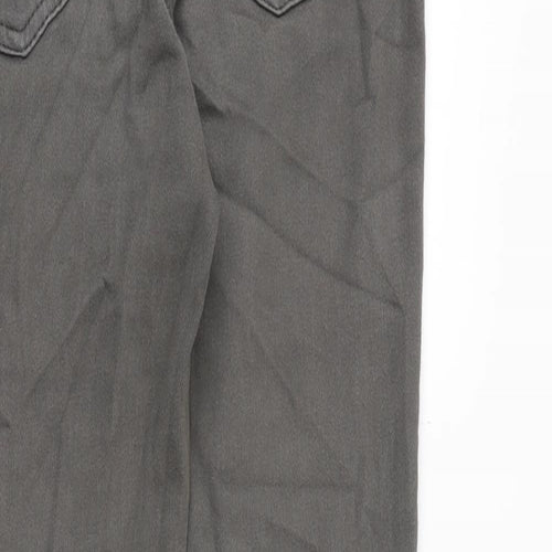 Sisley Womens Green Cotton Skinny Jeans Size 26 in Slim Zip