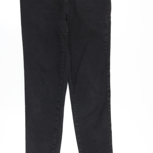 TU Womens Black Cotton Jegging Jeans Size M Slim