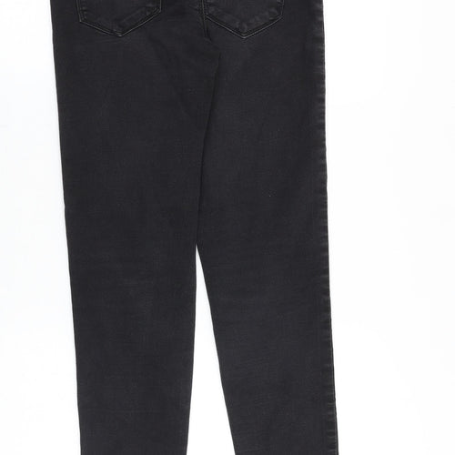 TU Womens Black Cotton Jegging Jeans Size M Slim