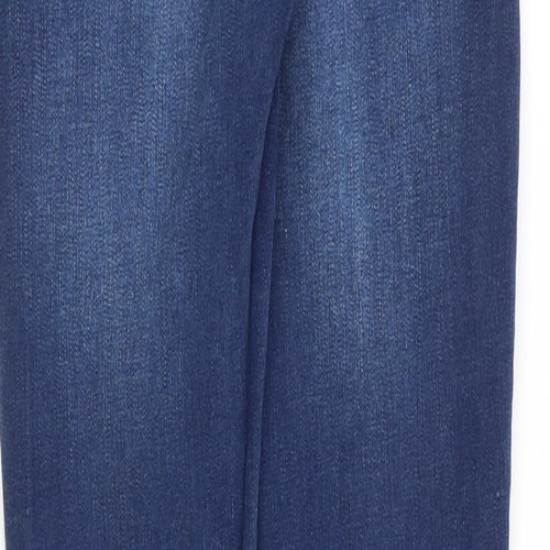 Asylum Denim Mens Blue Cotton Skinny Jeans Size 28 in Slim Zip