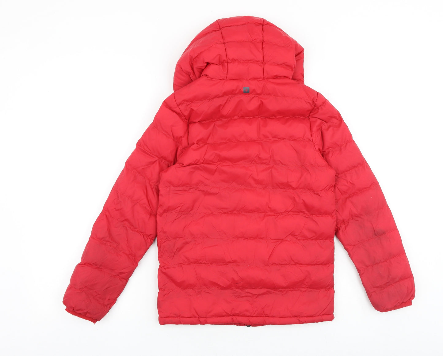 Mountain Warehouse Boys Red Quilted Jacket Size 9-10 Years Zip