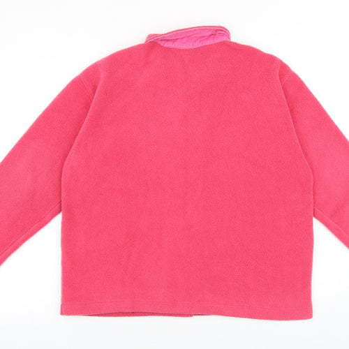 Cornwall Womens Pink Jacket Size M Hook & Loop