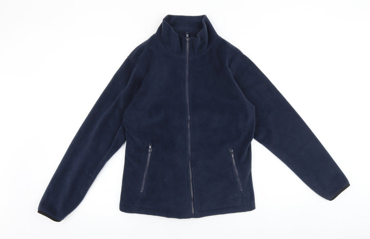 results core Womens Blue Jacket Size 10 Zip