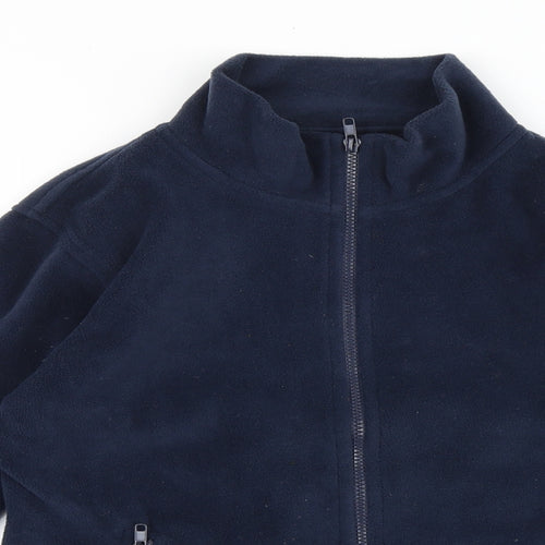 results core Womens Blue Jacket Size 10 Zip