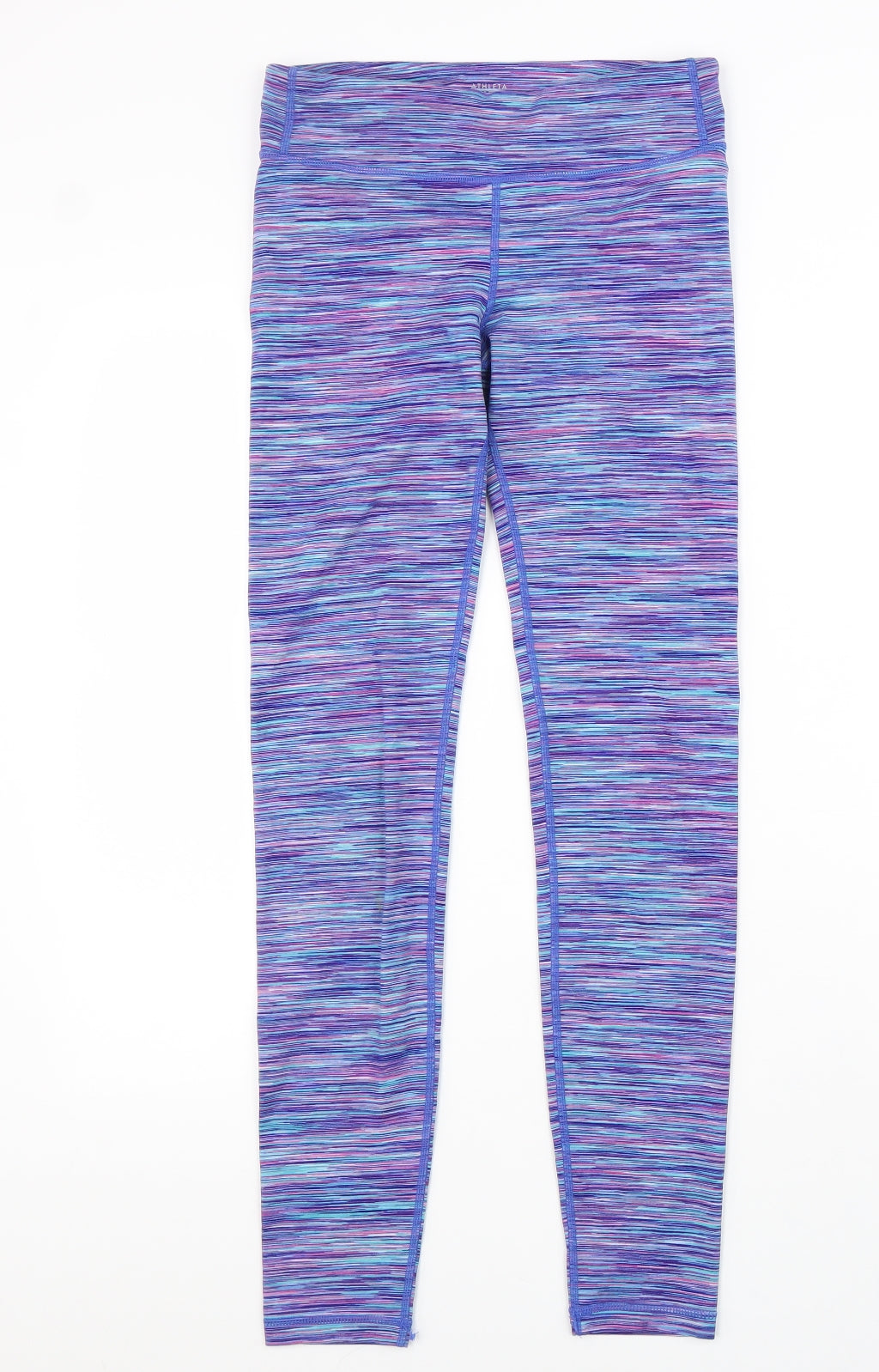 Athleta Girl Womens Multicoloured Polyester Compression Leggings Size 14 L30 in Regular