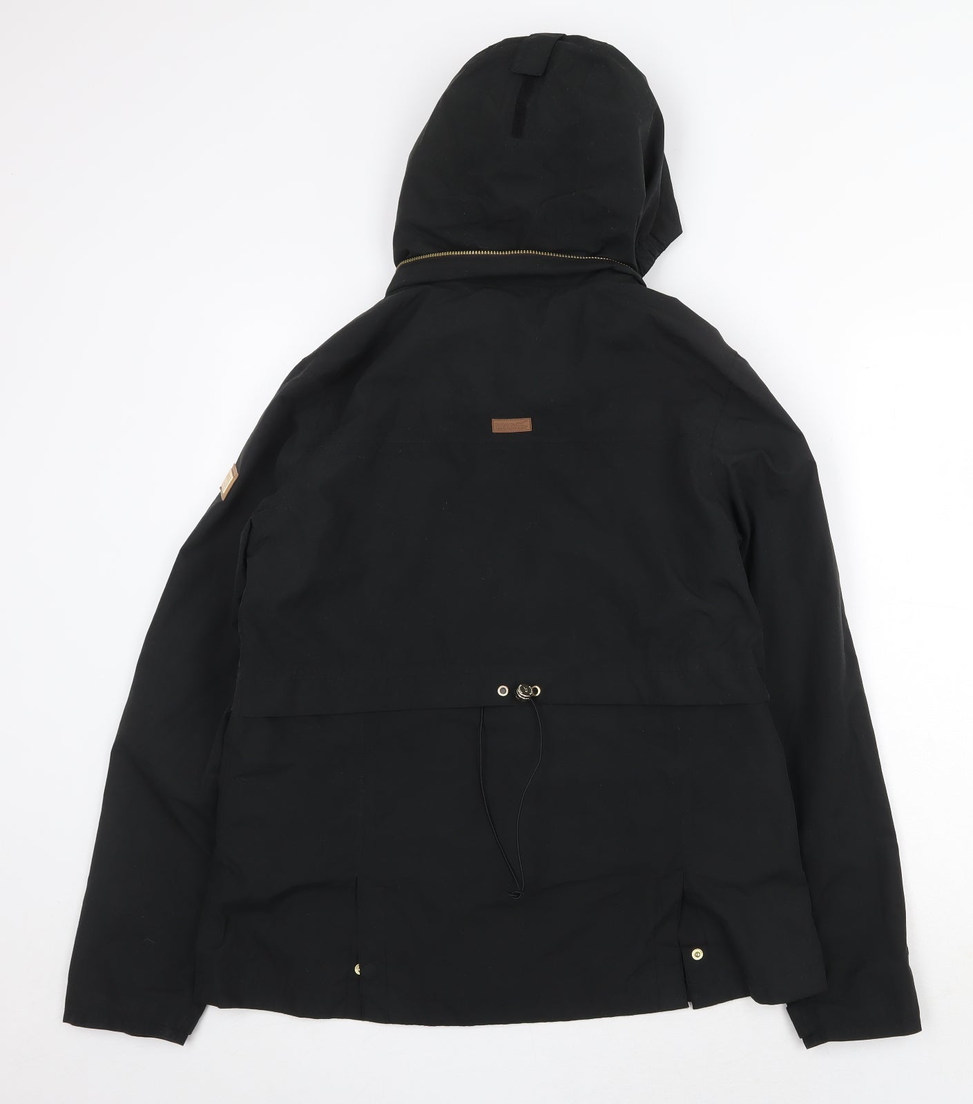 Regatta Womens Black Windbreaker Jacket Size 12 Zip