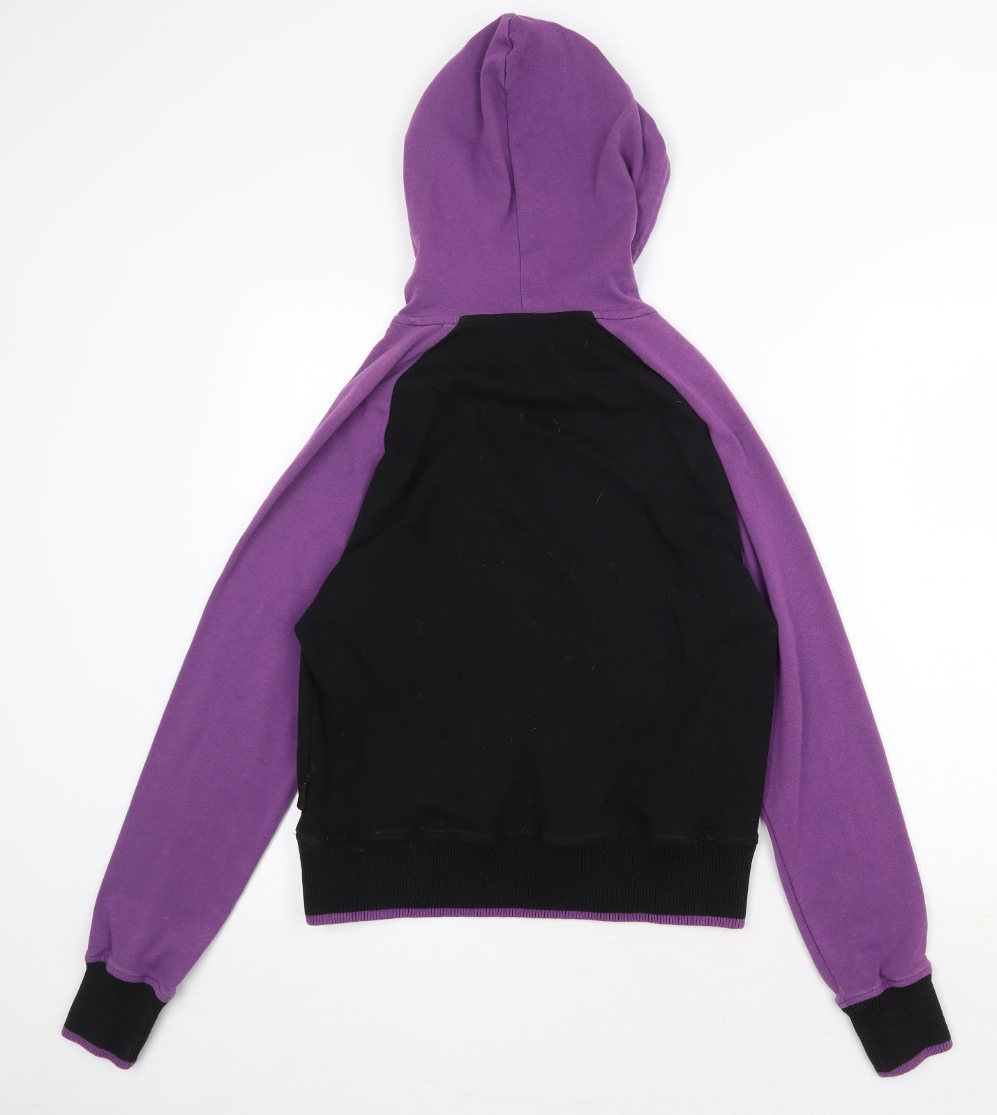 Lonsdale Womens Black Polyester Pullover Hoodie Size XL Pullover