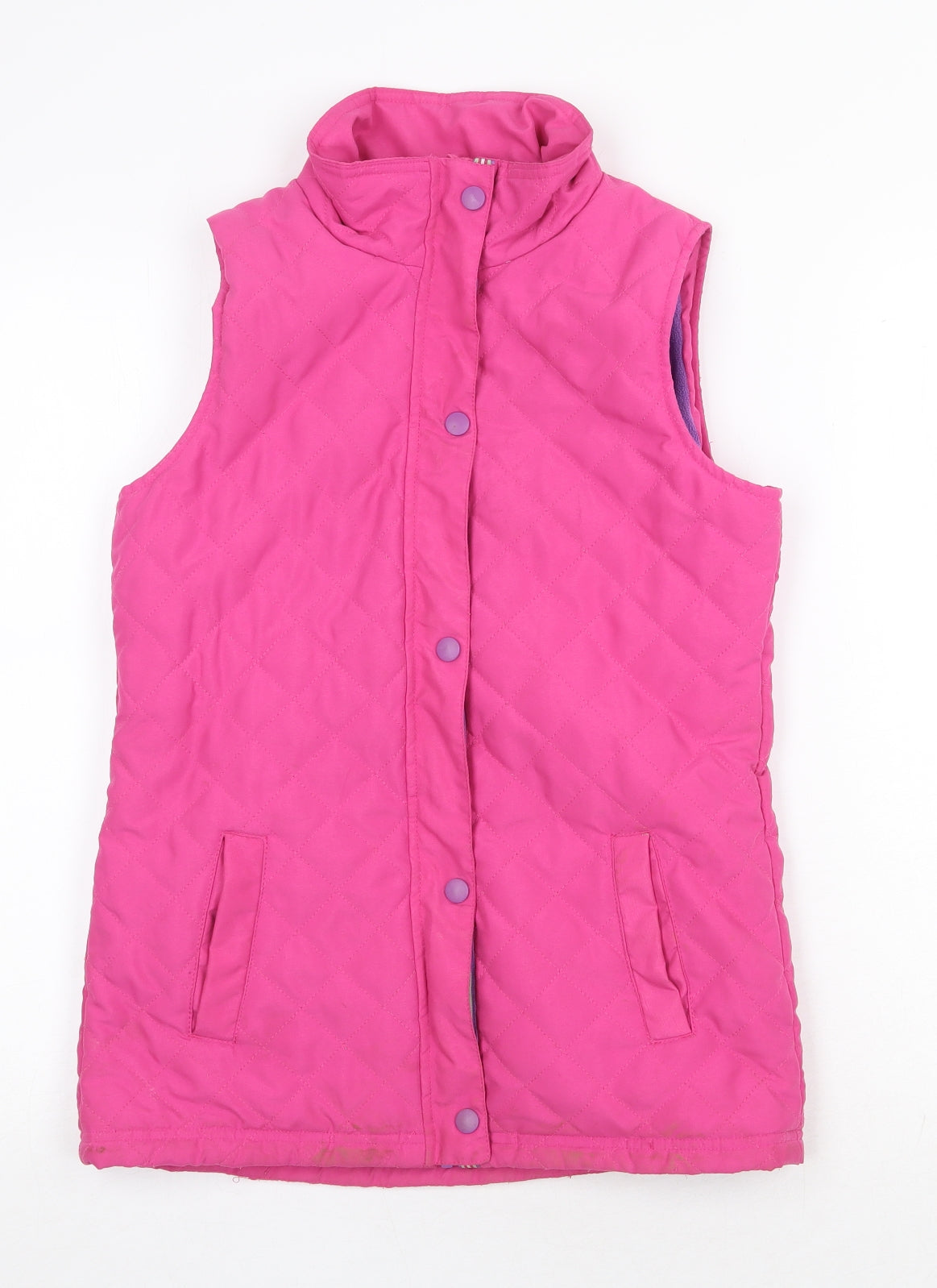 Peter Storm Womens Pink Gilet Jacket Size 12 Zip