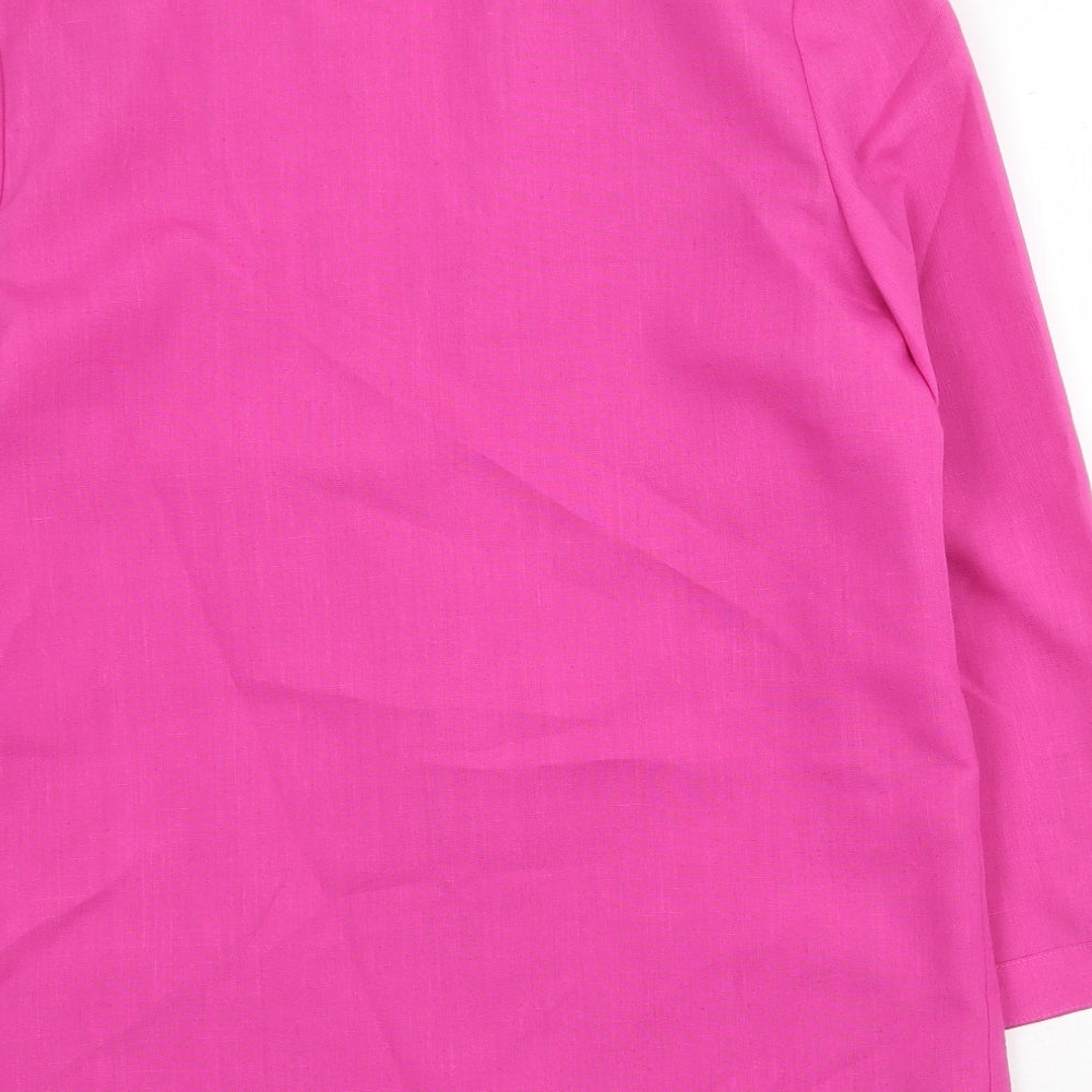Jacques Vert Womens Pink Jacket Blazer Size 12