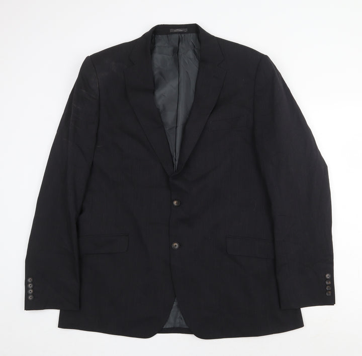 Marks and Spencer Mens Grey Wool Jacket Suit Jacket Size 44 Regular