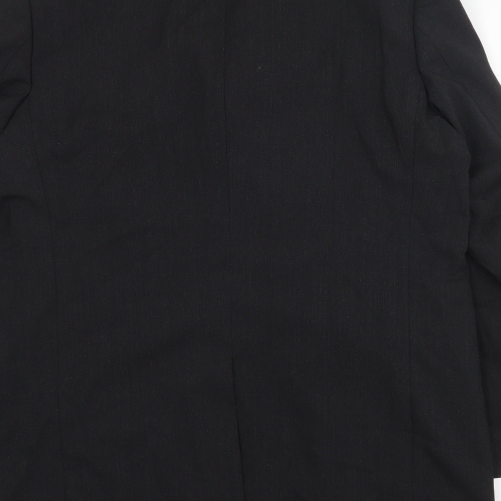 Marks and Spencer Mens Grey Polyester Jacket Suit Jacket Size 46 Regular