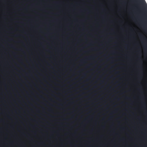 Premier Man Mens Blue Polyester Jacket Suit Jacket Size 44 Regular