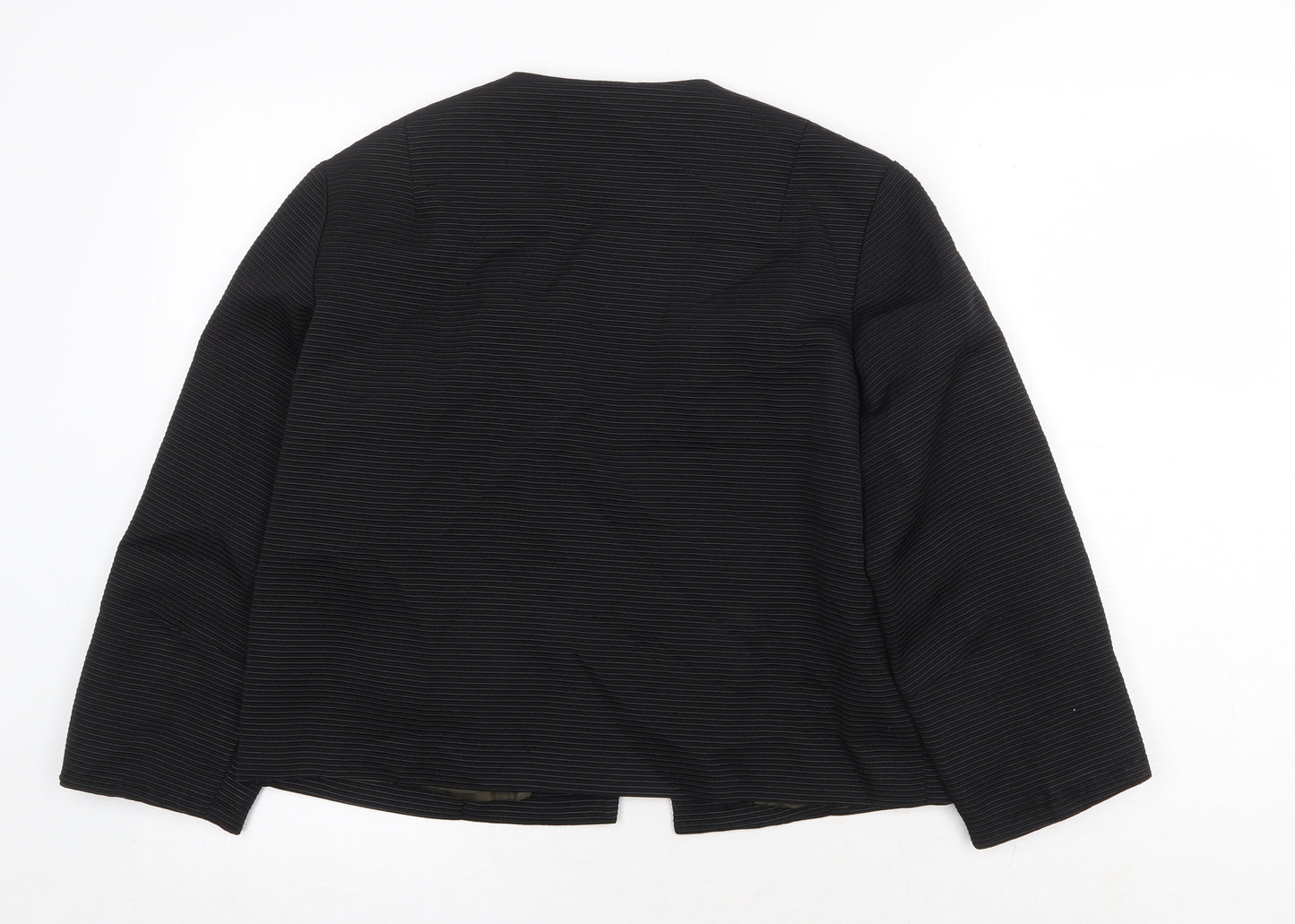 Dula Womens Black Jacket Blazer Size 10