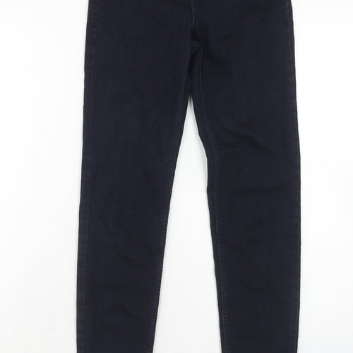 H&M Womens Blue Cotton Jegging Jeans Size 6 Regular