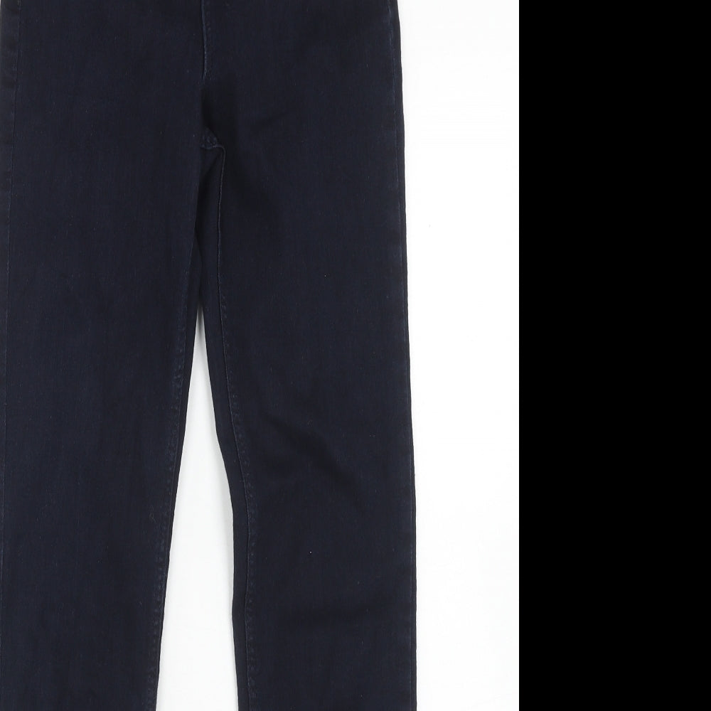 H&M Womens Blue Cotton Jegging Jeans Size 6 Regular