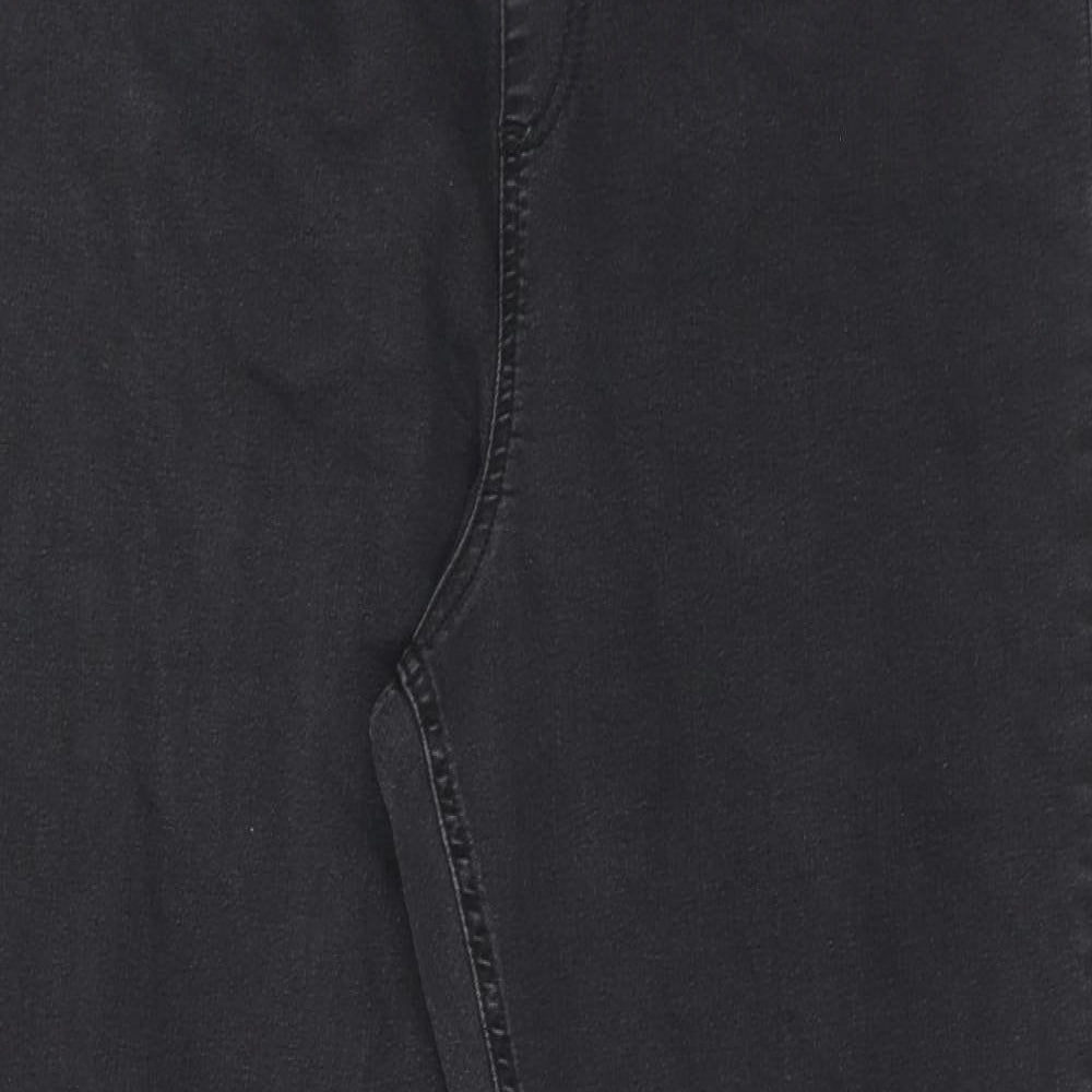 Marks and Spencer Womens Black Cotton Jegging Jeans Size 20 Regular