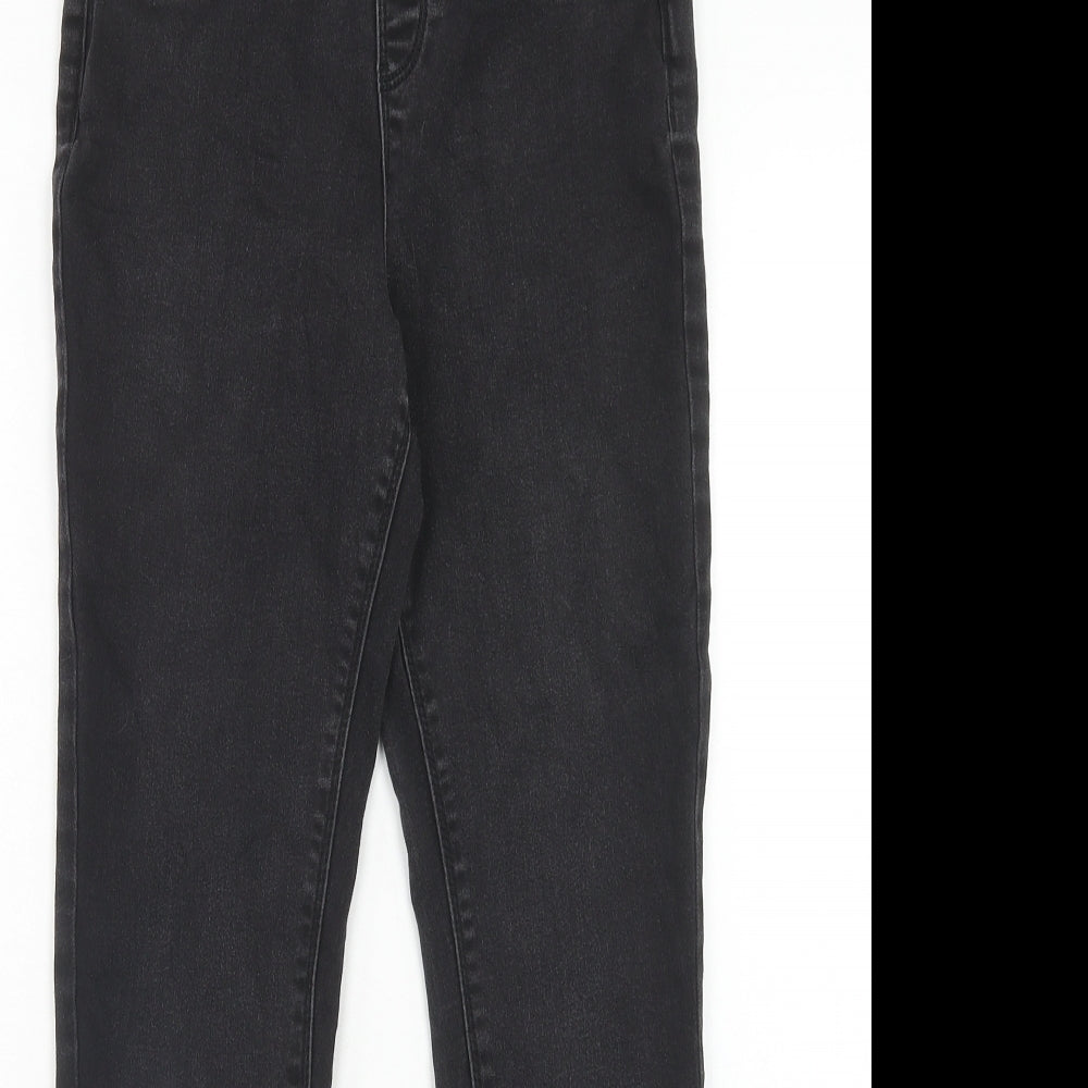 George Womens Black Cotton Skinny Jeans Size 10 Regular