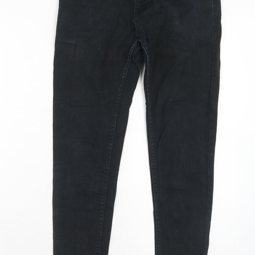 Denim & Co. Mens Black Cotton Skinny Jeans Size 30 in L30 in Regular Zip