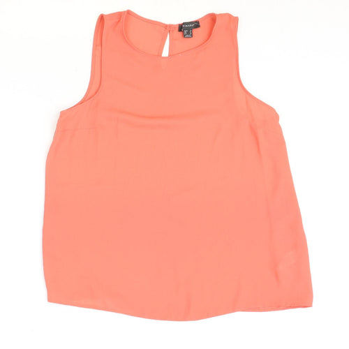 Primark Womens Pink Polyester Tunic Tank Size 14 Boat Neck