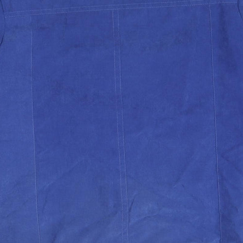 EWM Womens Blue Jacket Size 16 Button