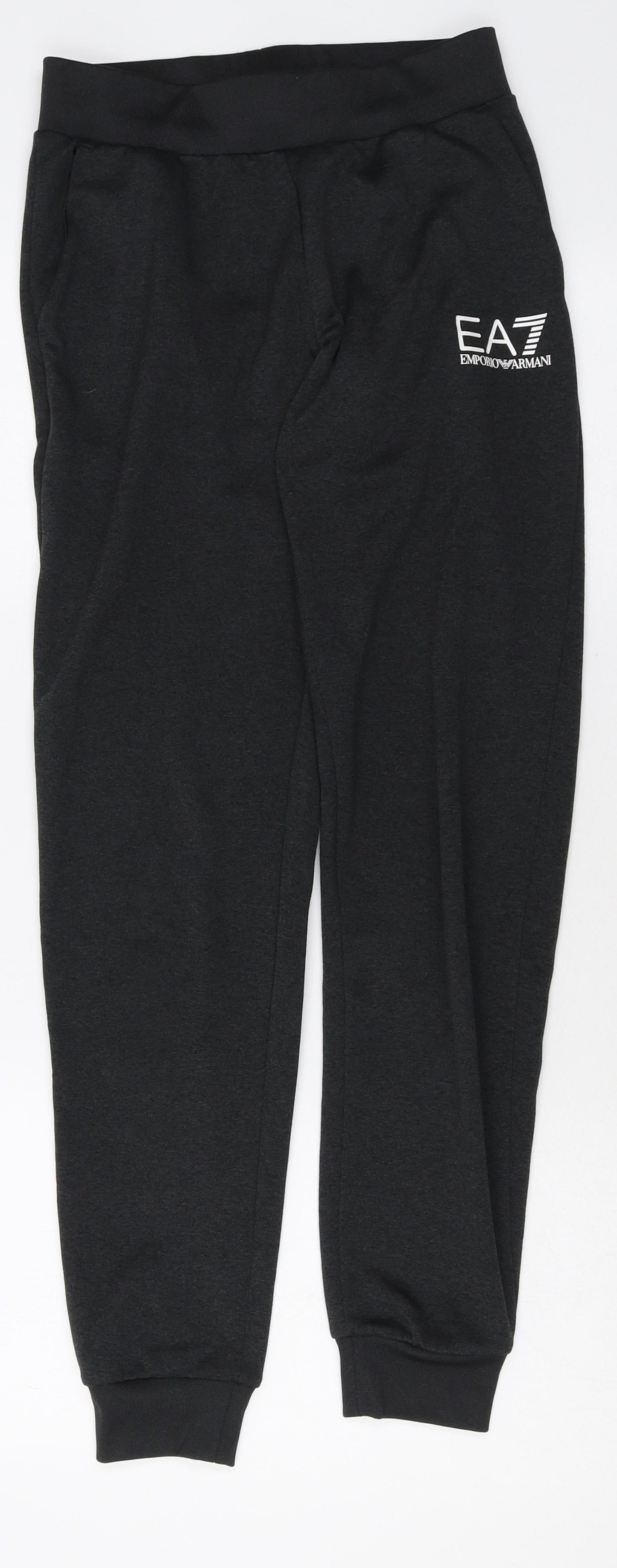 Emporio Armani Ea7 Womens Grey Polyester Jogger Leggings Size XS