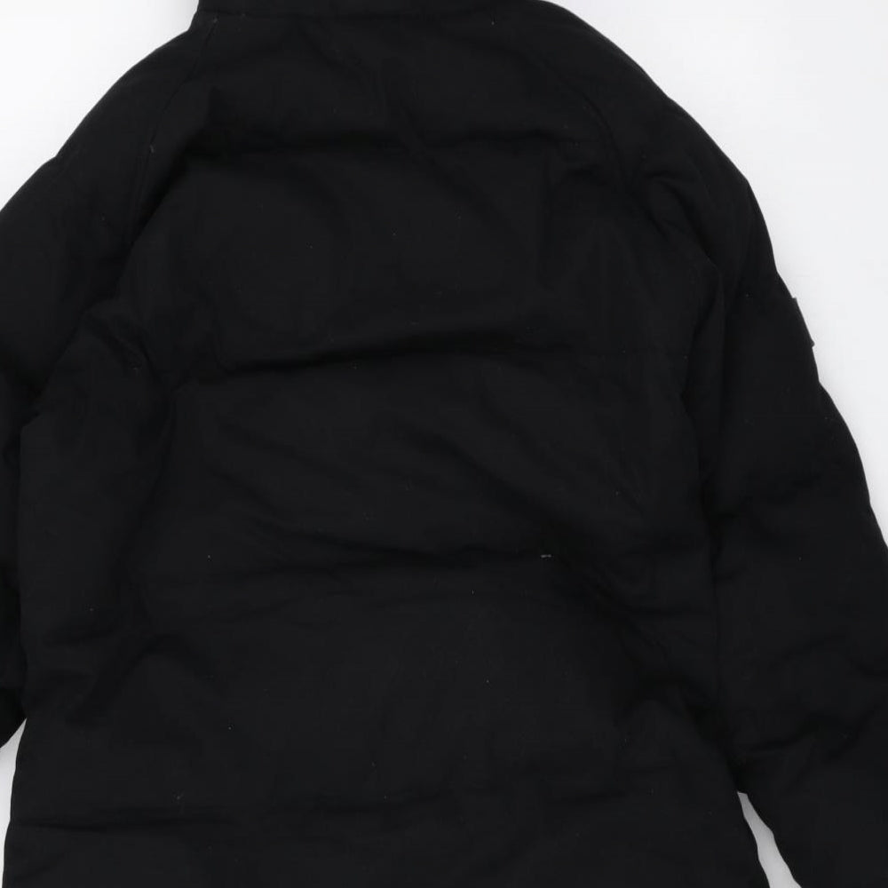 Helly Hansen Womens Black Puffer Jacket Jacket Size M Zip