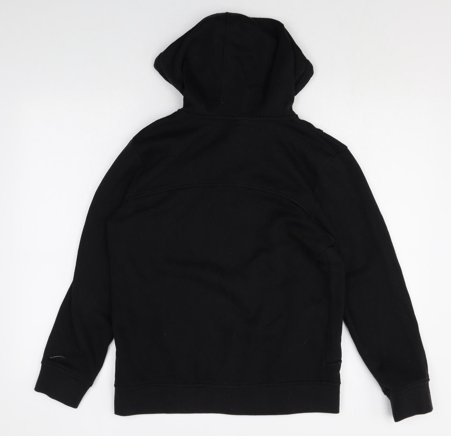 LA Gear Womens Black Polyester Full Zip Hoodie Size 12 Zip