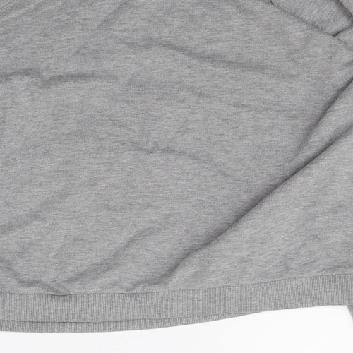 ASOS Womens Grey Cotton Pullover Sweatshirt Size 12 Pullover