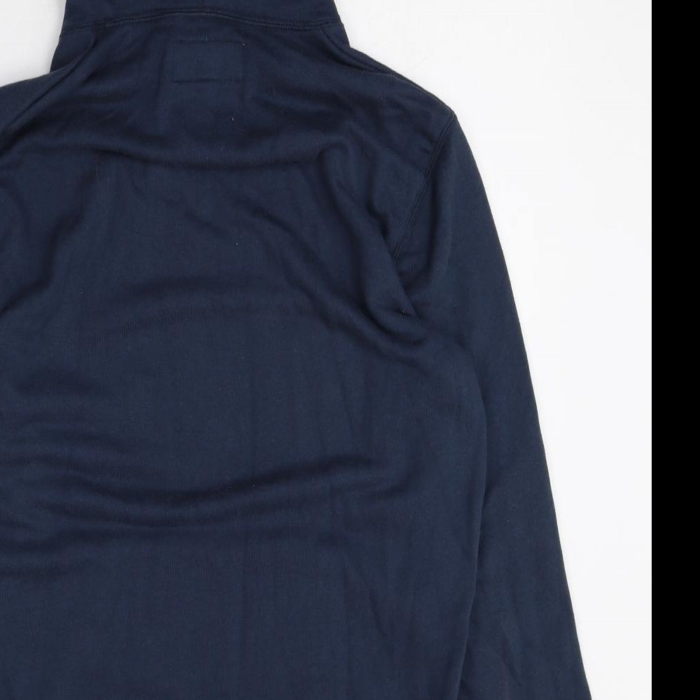 Jack Wills Womens Blue Cotton Pullover Hoodie Size S Pullover