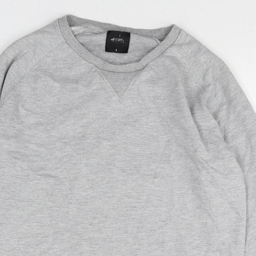 Burton Mens Grey Cotton Pullover Sweatshirt Size S