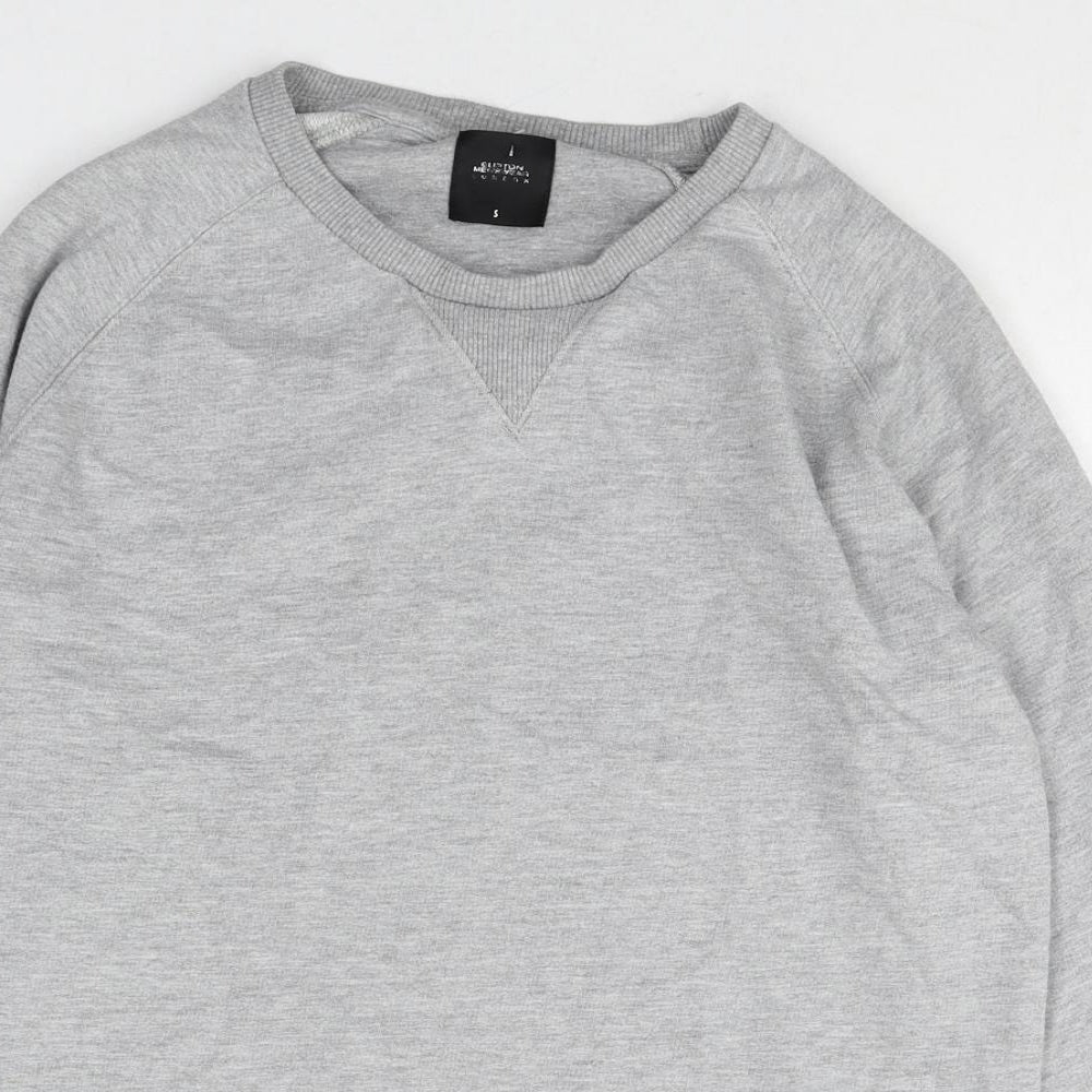 Burton Mens Grey Cotton Pullover Sweatshirt Size S