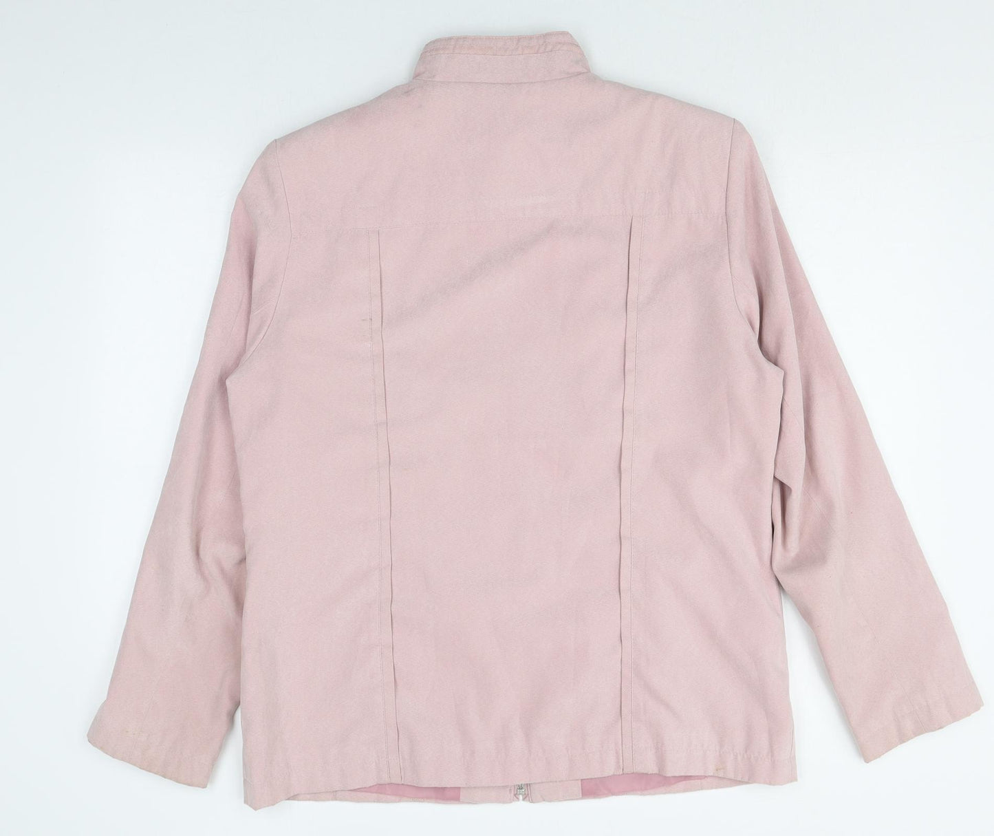 EWM Womens Pink Jacket Size 14 Zip