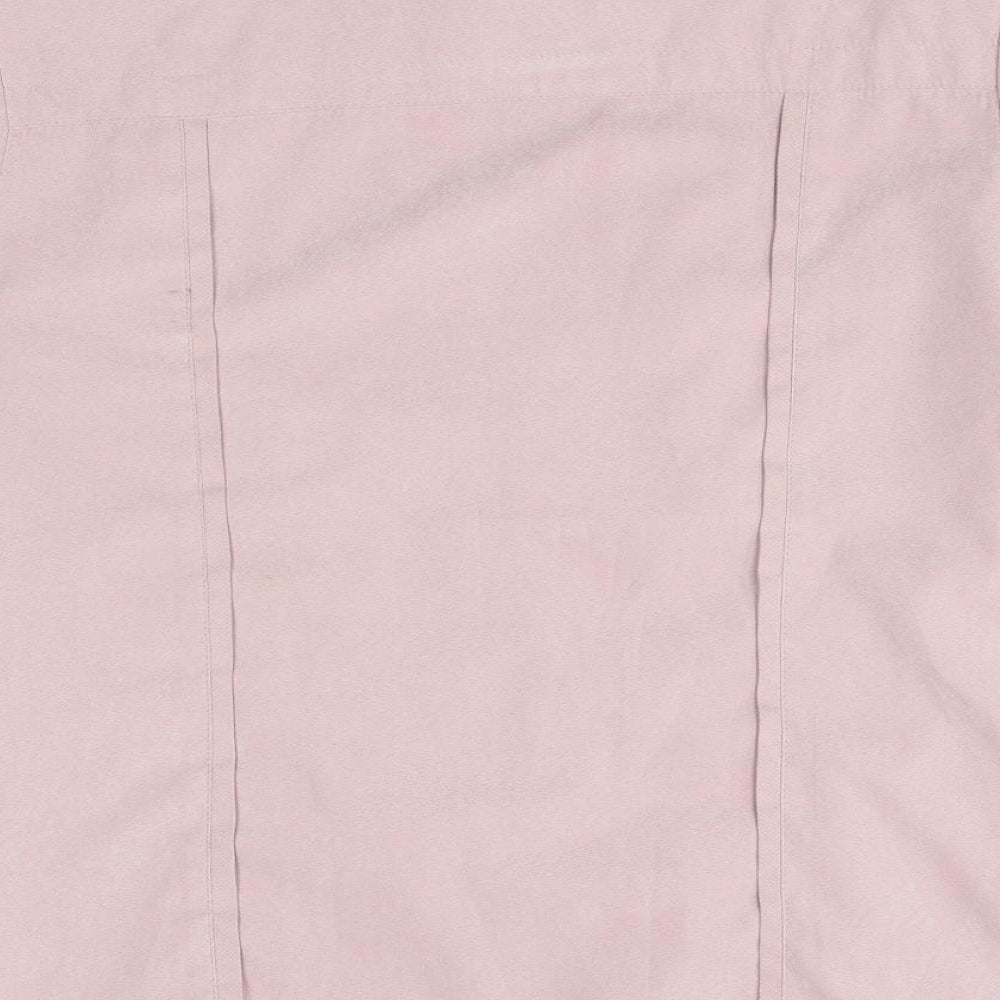 EWM Womens Pink Jacket Size 14 Zip