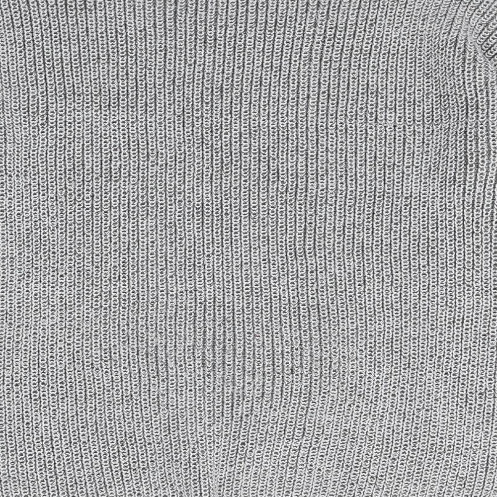 Primark Womens Grey Round Neck Polyester Pullover Jumper Size 12