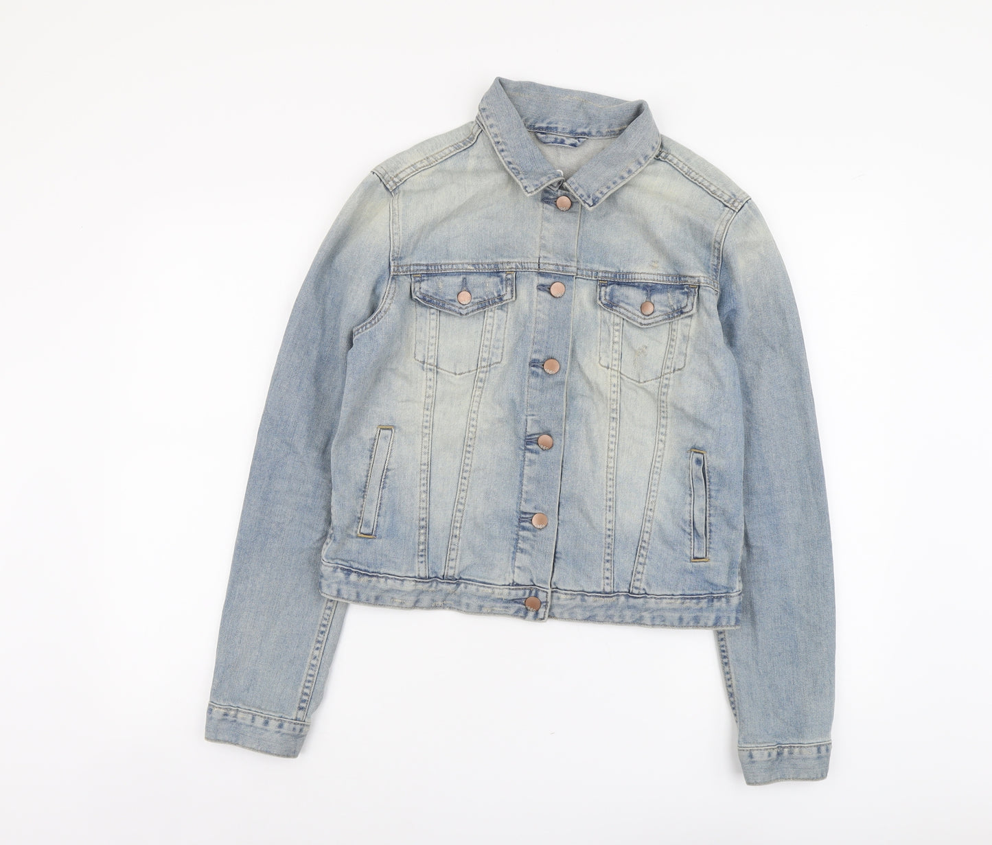 Gap Womens Blue Jacket Size M Button
