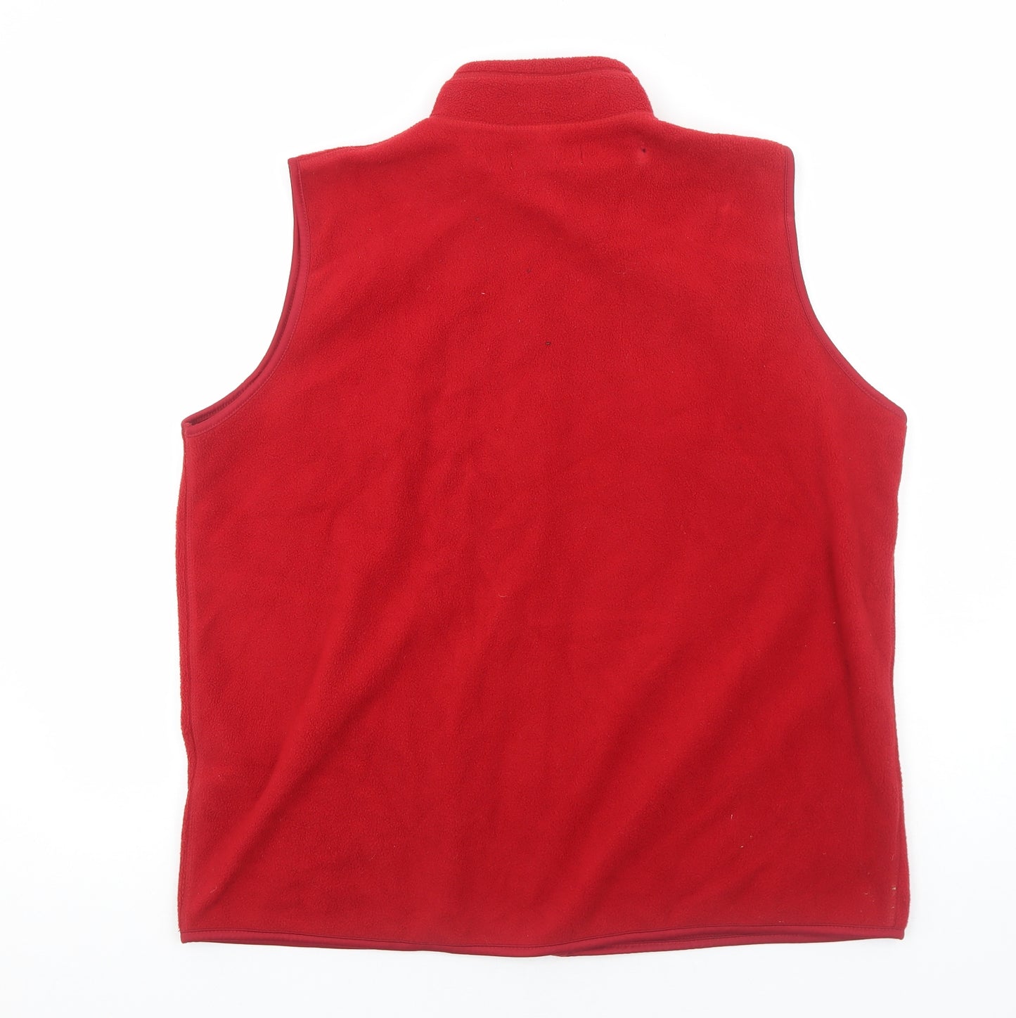 EWM Womens Red Gilet Jacket Size XL Zip