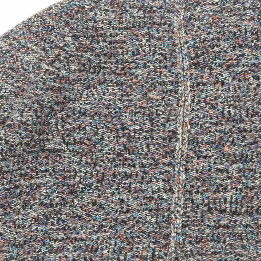 Marks and Spencer Womens Multicoloured Round Neck Acrylic Pullover Jumper Size 12