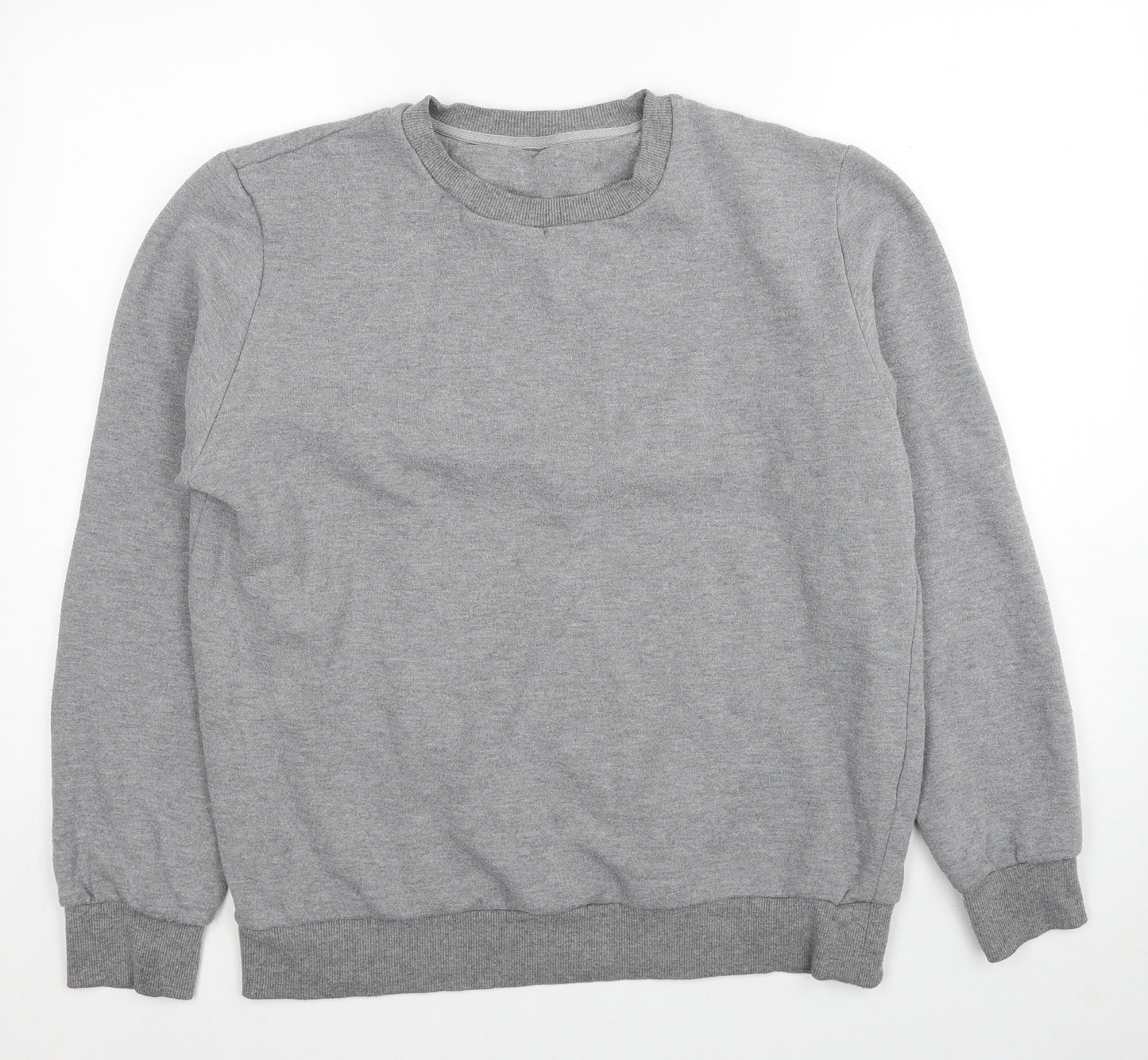 Primark Mens Grey Polyester Pullover Sweatshirt Size L