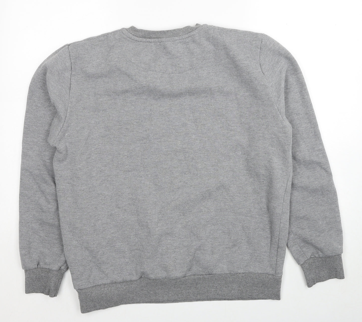 Primark Mens Grey Polyester Pullover Sweatshirt Size L