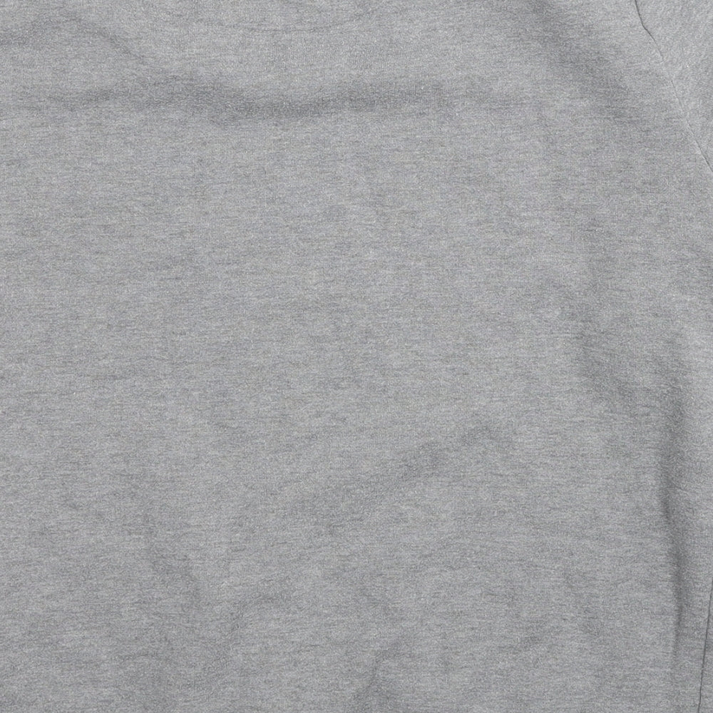 Primark Mens Grey Polyester Pullover Sweatshirt Size L