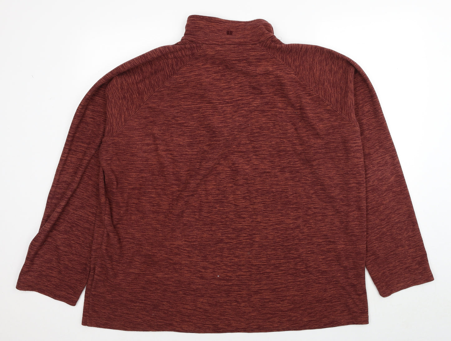 Mountain Warehouse Mens Red Polyester Pullover Sweatshirt Size XL