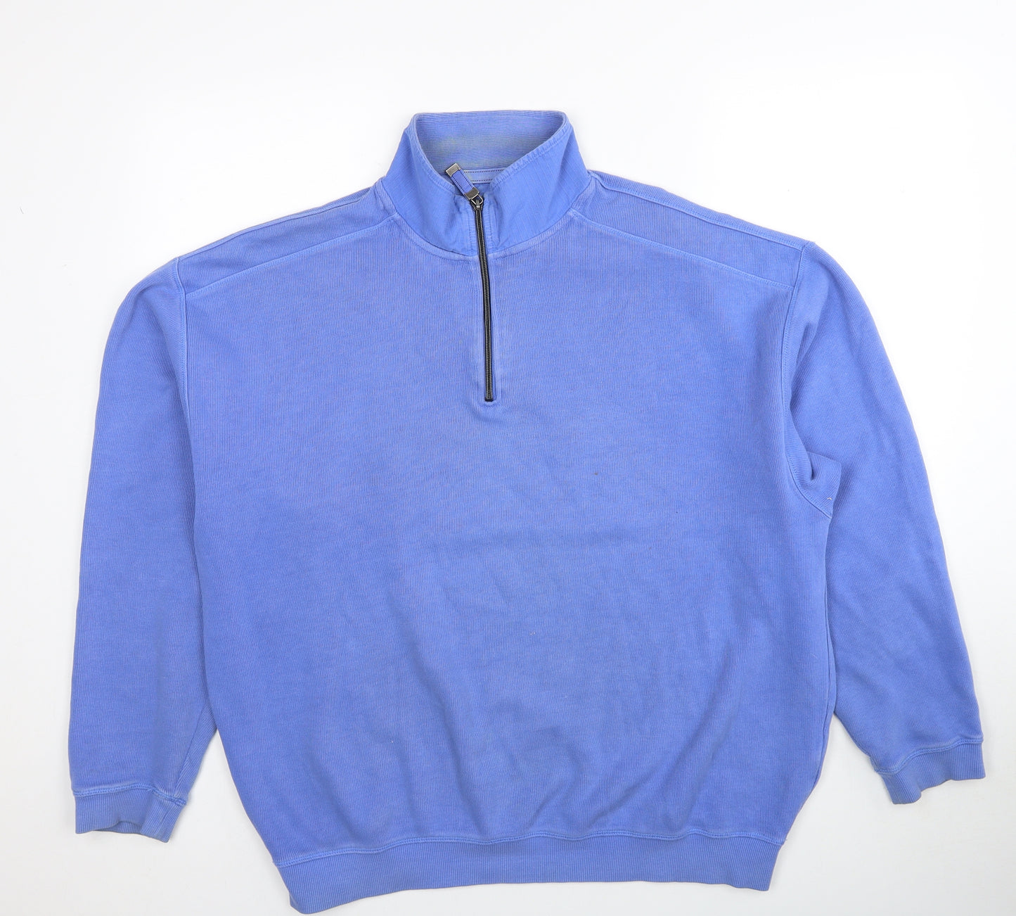 Kirkland Signature Mens Blue Cotton Pullover Sweatshirt Size XL