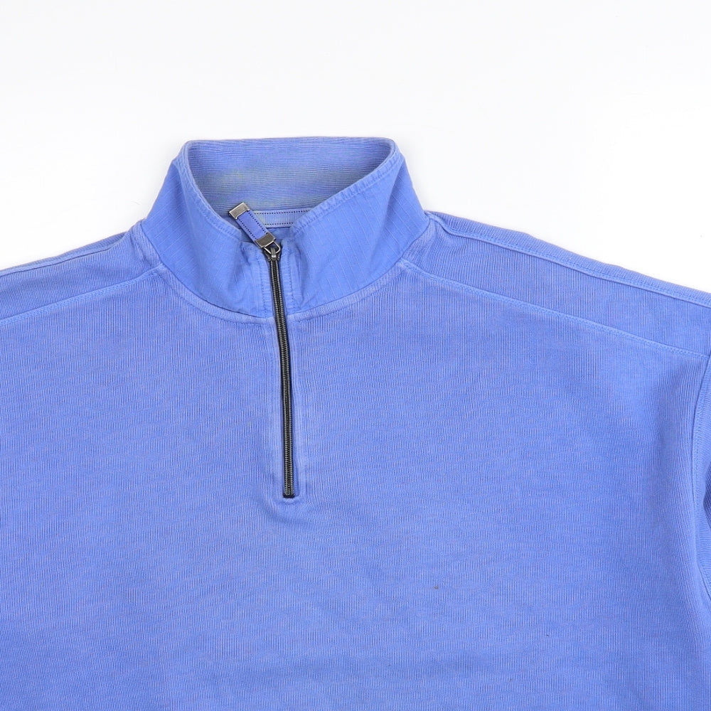 Kirkland Signature Mens Blue Cotton Pullover Sweatshirt Size XL